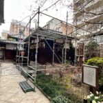 平等寺　十九社　改修工事
